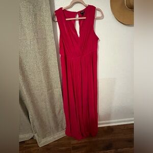 Torrid size 2 long pink dress